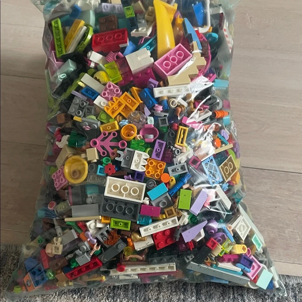 Bulk LEGO Lot – Girls Sets Mix! Friends •Disney Elsa • Elves• Dragons 5lb